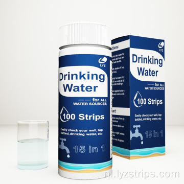 15 in 1 teststrips voor waterkwaliteit